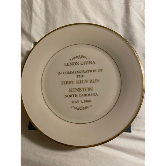Lenox Limited Edition First Kiln Run & Kinston, NC Plant Dedication Run Rare - Picture 8 of 16